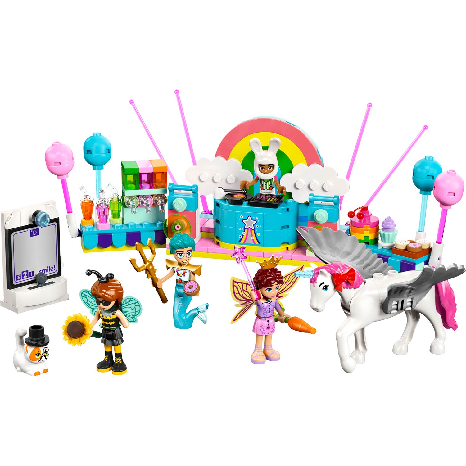 LEGO Friends Festa de disfarces com unicórnio e fada 42661 ( Imagem 2 de 4 ) - Preview