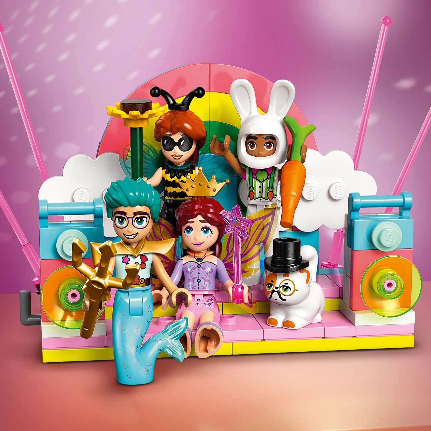 LEGO Friends Festa de disfarces com unicórnio e fada 42661 ( Imagem 3 de 4 ) - Preview