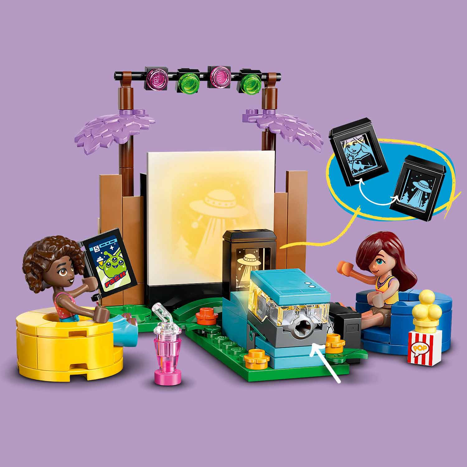 Lego Friends Noite de Cinema da Amizade ( Imagem 2 de 6 ) - Preview