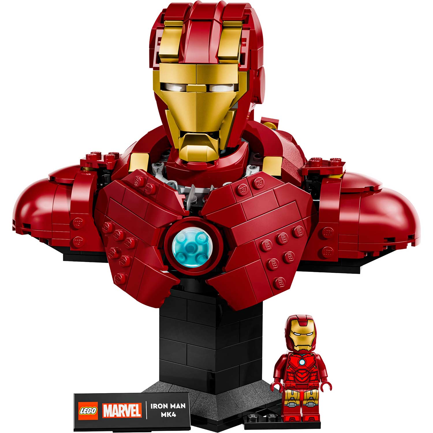 LEGO® Marvel - Busto do Iron Man MK4 - 76327 ( Imagem 2 de 4 ) - Preview