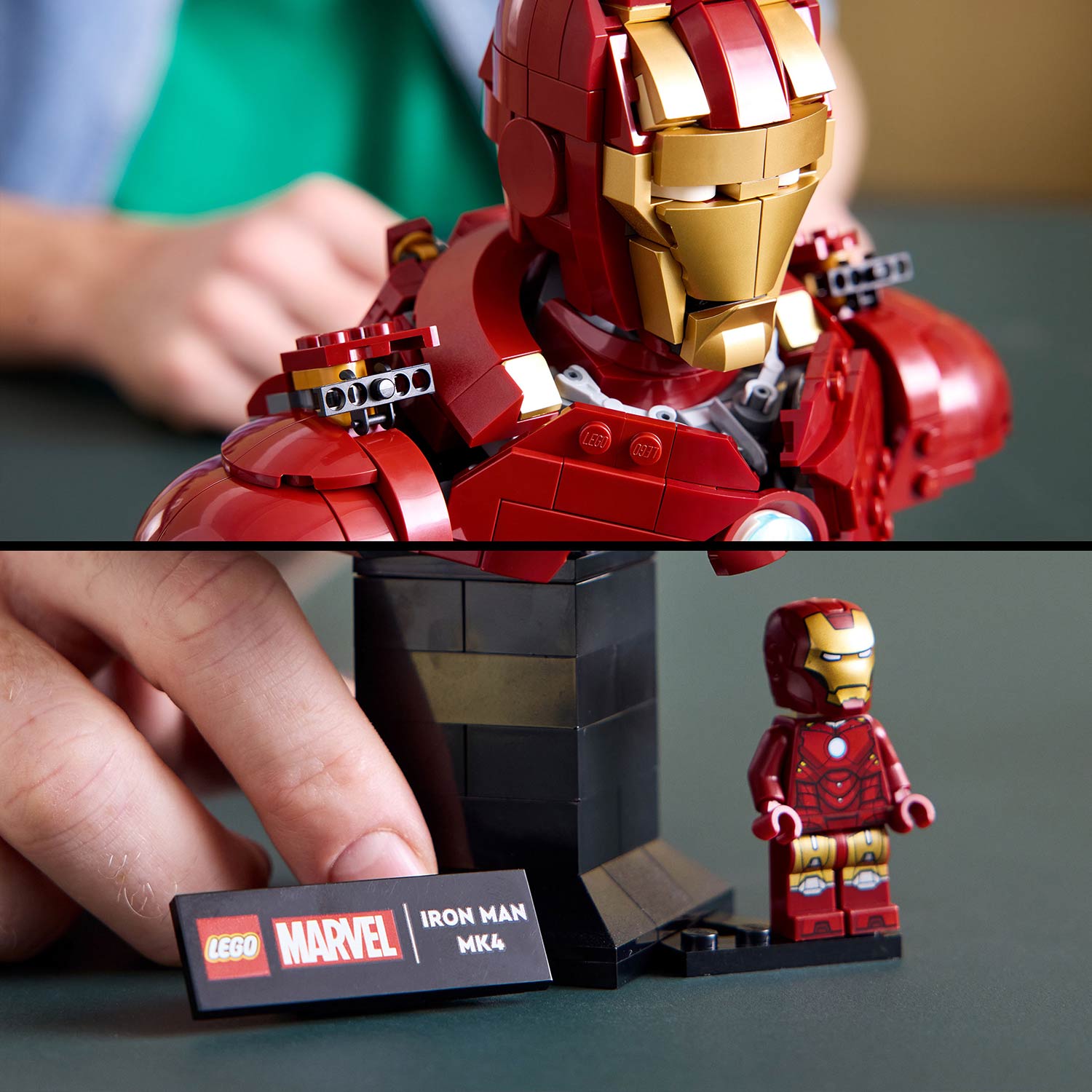 LEGO® Marvel - Busto do Iron Man MK4 - 76327 ( Imagem 4 de 4 ) - Preview