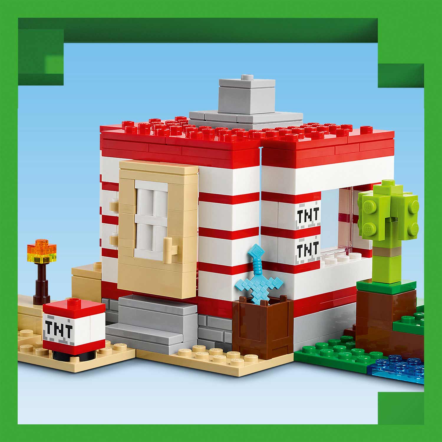 LEGO® Minecraft® - A Casa TNT da Selva - 21275 ( Imagem 2 de 5 ) - Preview