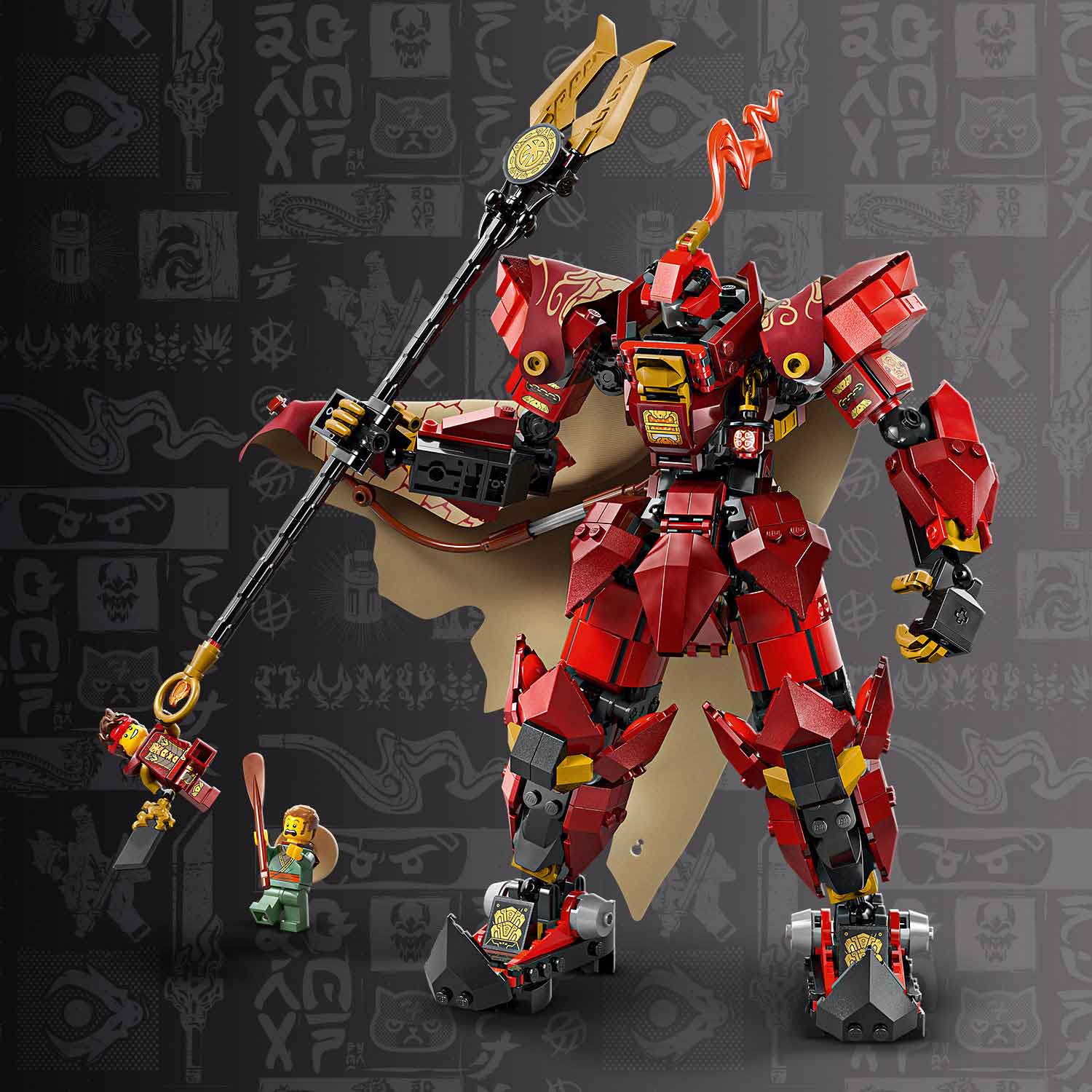 LEGO® NINJAGO® - O Mech Cavaleiro de Fogo - 71846 ( Imagem 3 de 4 ) - Preview