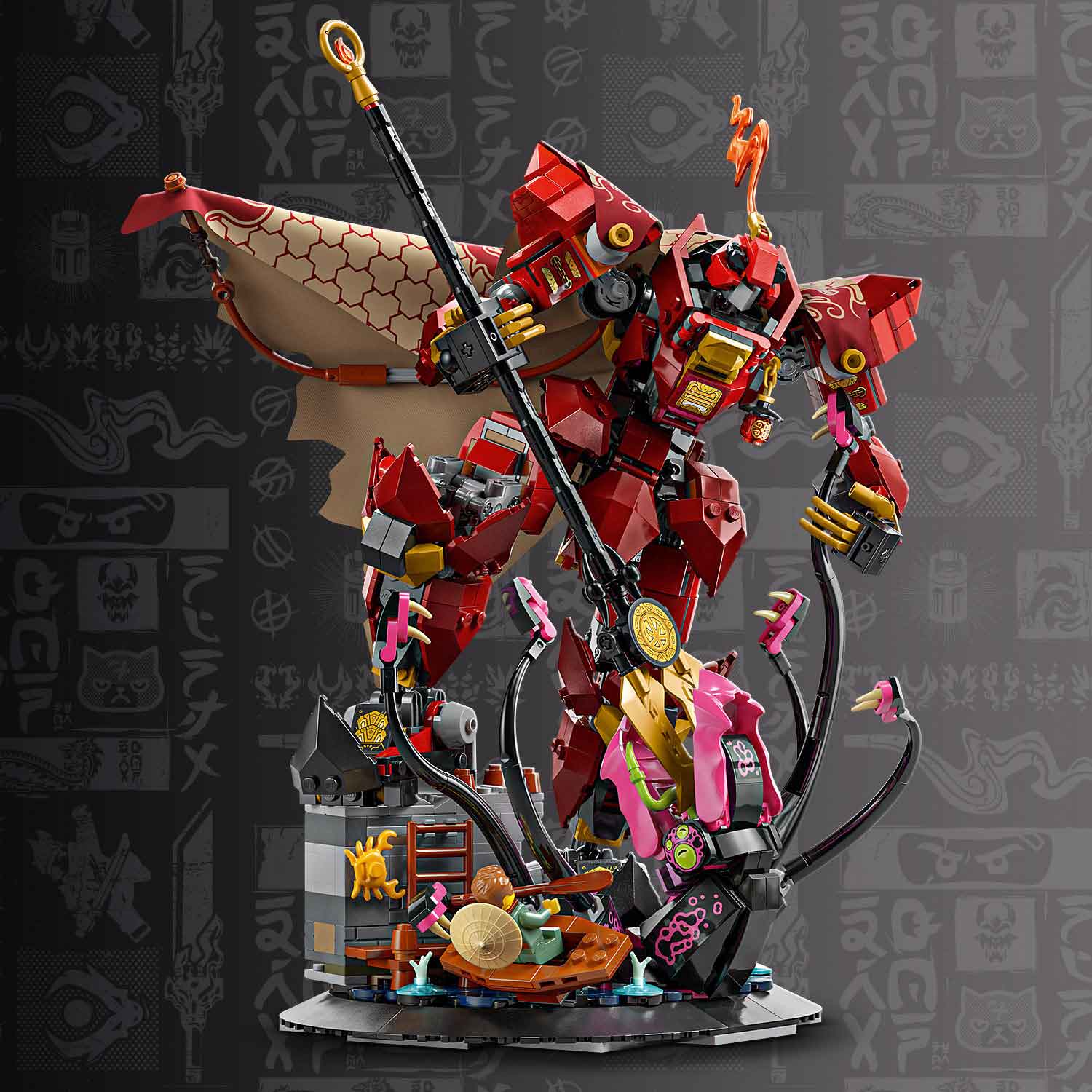 LEGO® NINJAGO® - O Mech Cavaleiro de Fogo - 71846 ( Imagem 4 de 4 ) - Preview