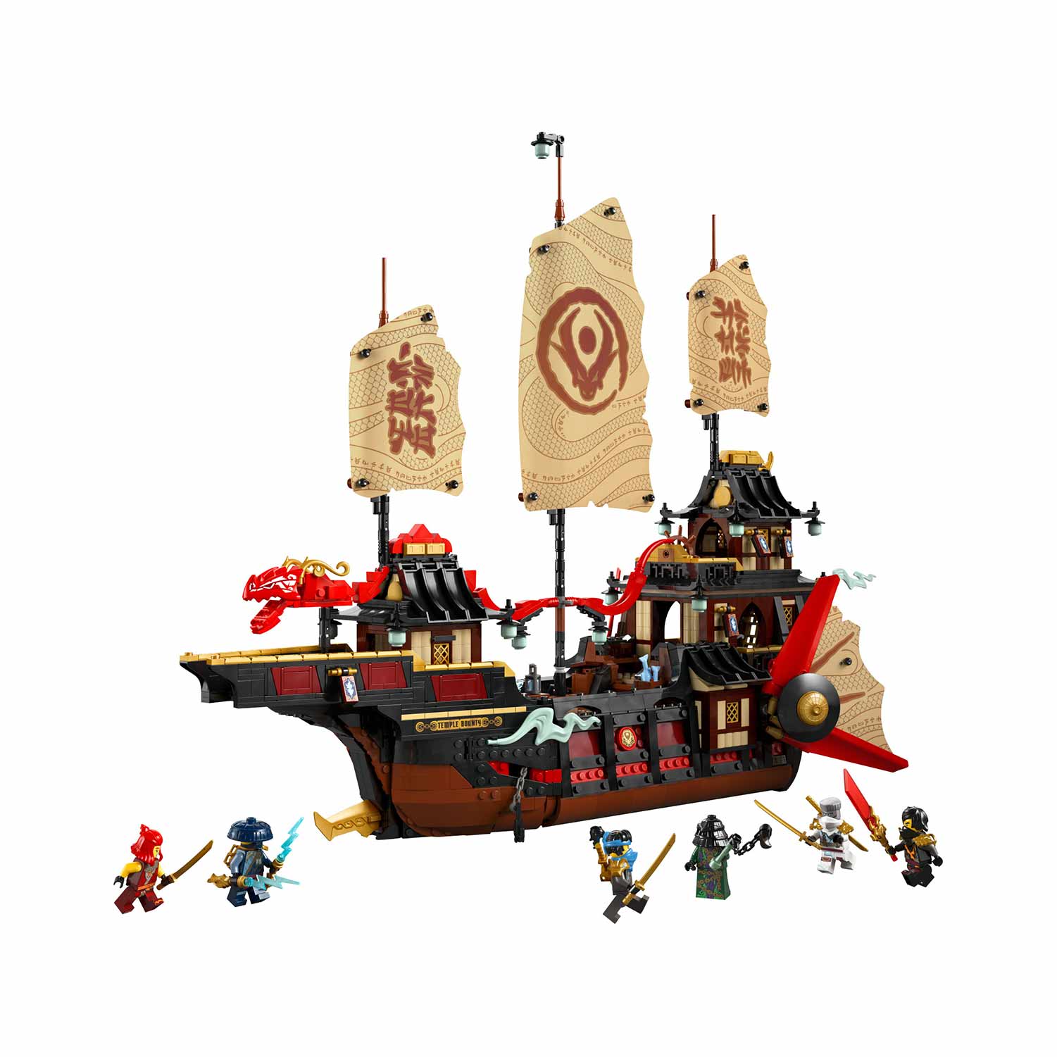 LEGO® NINJAGO® - O Navio Pirata do Templo - 71848 ( Imagem 2 de 4 ) - Preview
