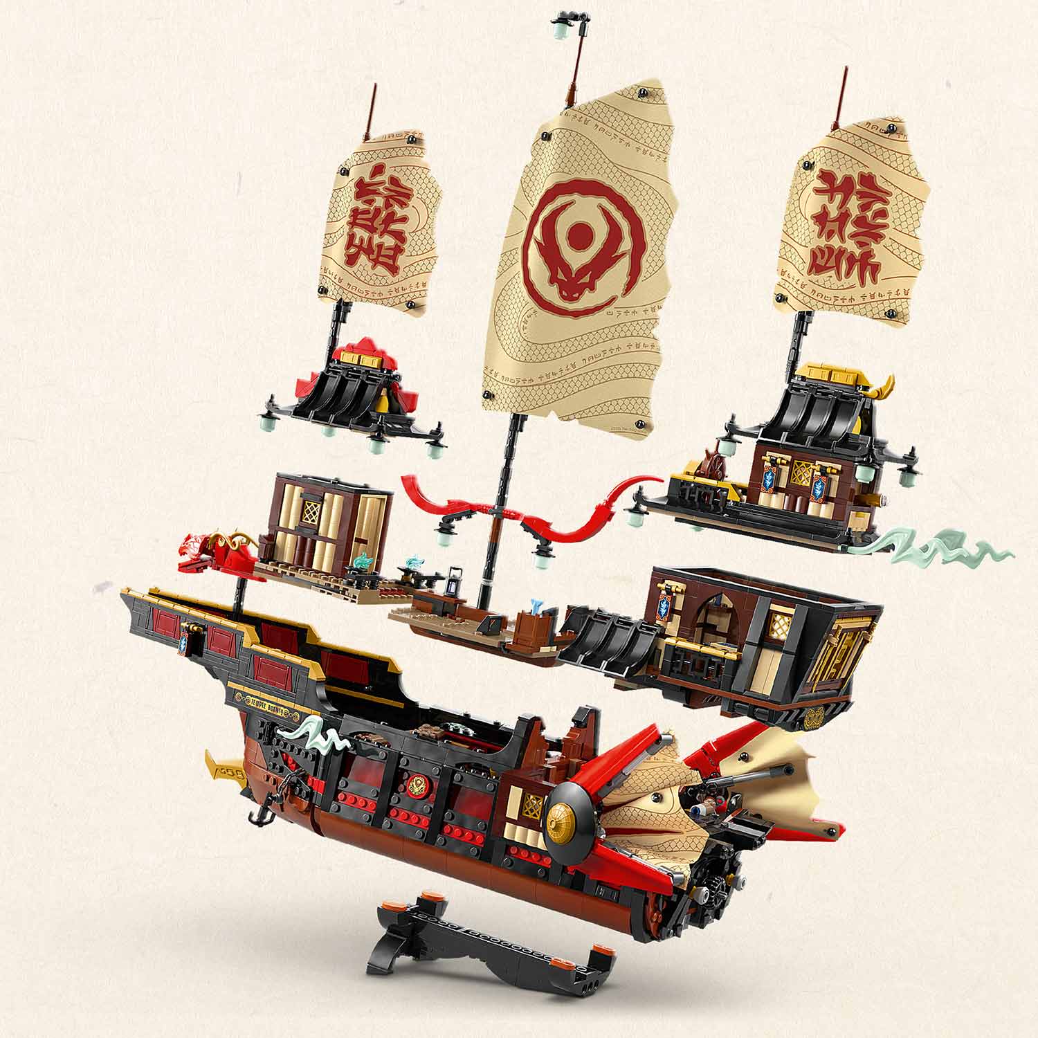 LEGO® NINJAGO® - O Navio Pirata do Templo - 71848 ( Imagem 3 de 4 ) - Preview