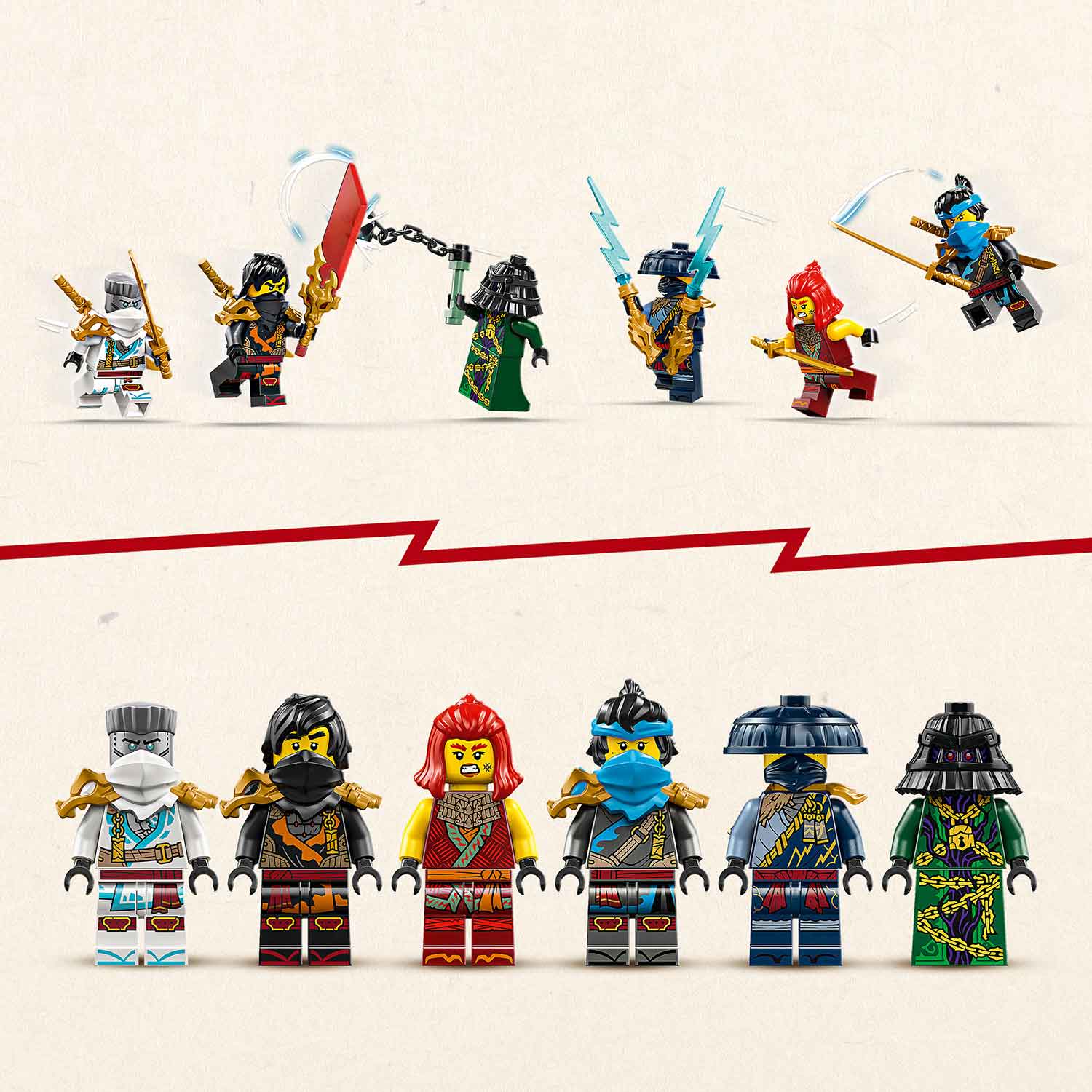 LEGO® NINJAGO® - O Navio Pirata do Templo - 71848 ( Imagem 4 de 4 ) - Preview