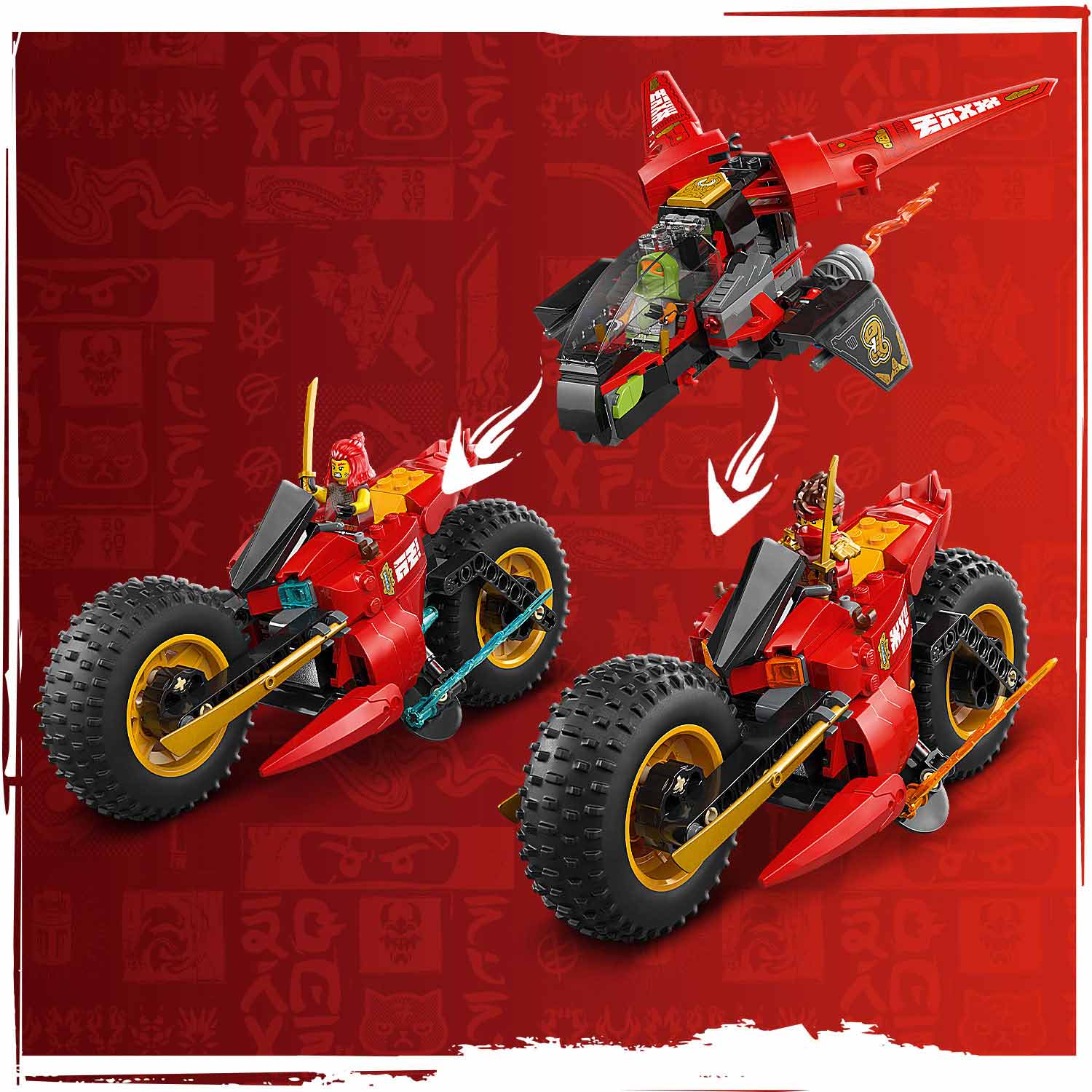 LEGO® NINJAGO® - Veículo de Combate Ninja - 71844 ( Imagem 3 de 4 ) - Preview