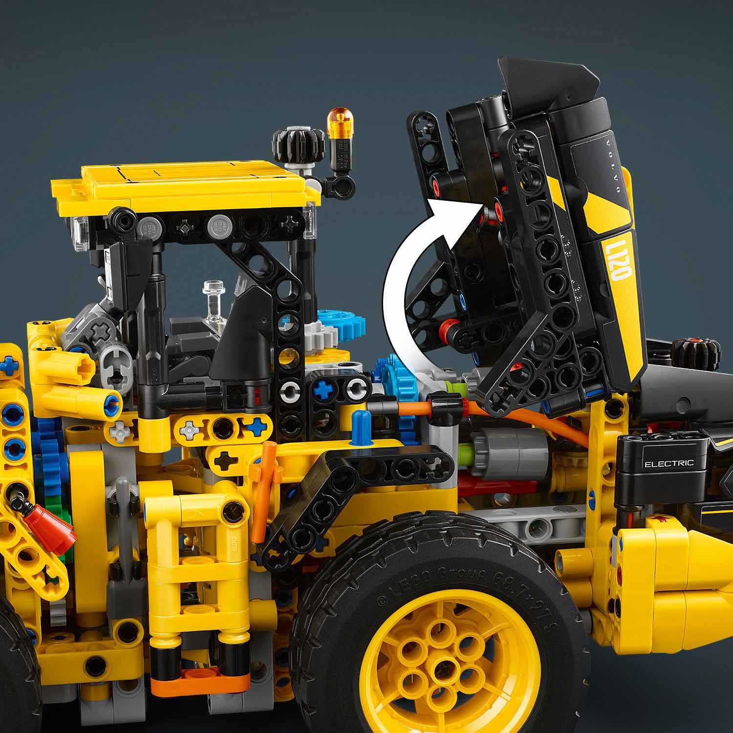 Lego 42209 - Cargadora Con Ruedas Volvo L120 Electric ( Imagem 3 de 4 ) - Preview