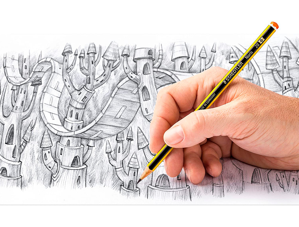 Lapis Grafite Staedtler Noris Pack com 3 unidades H/HB/B ( Imagem 3 de 4 ) - Preview