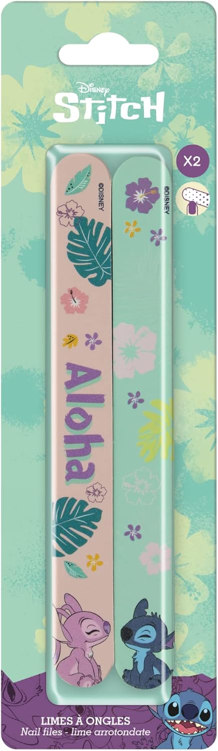Blister 2 Limas para Unhas - Disney: Lilo & Stitch ( Imagem 2 de 2 ) - Preview