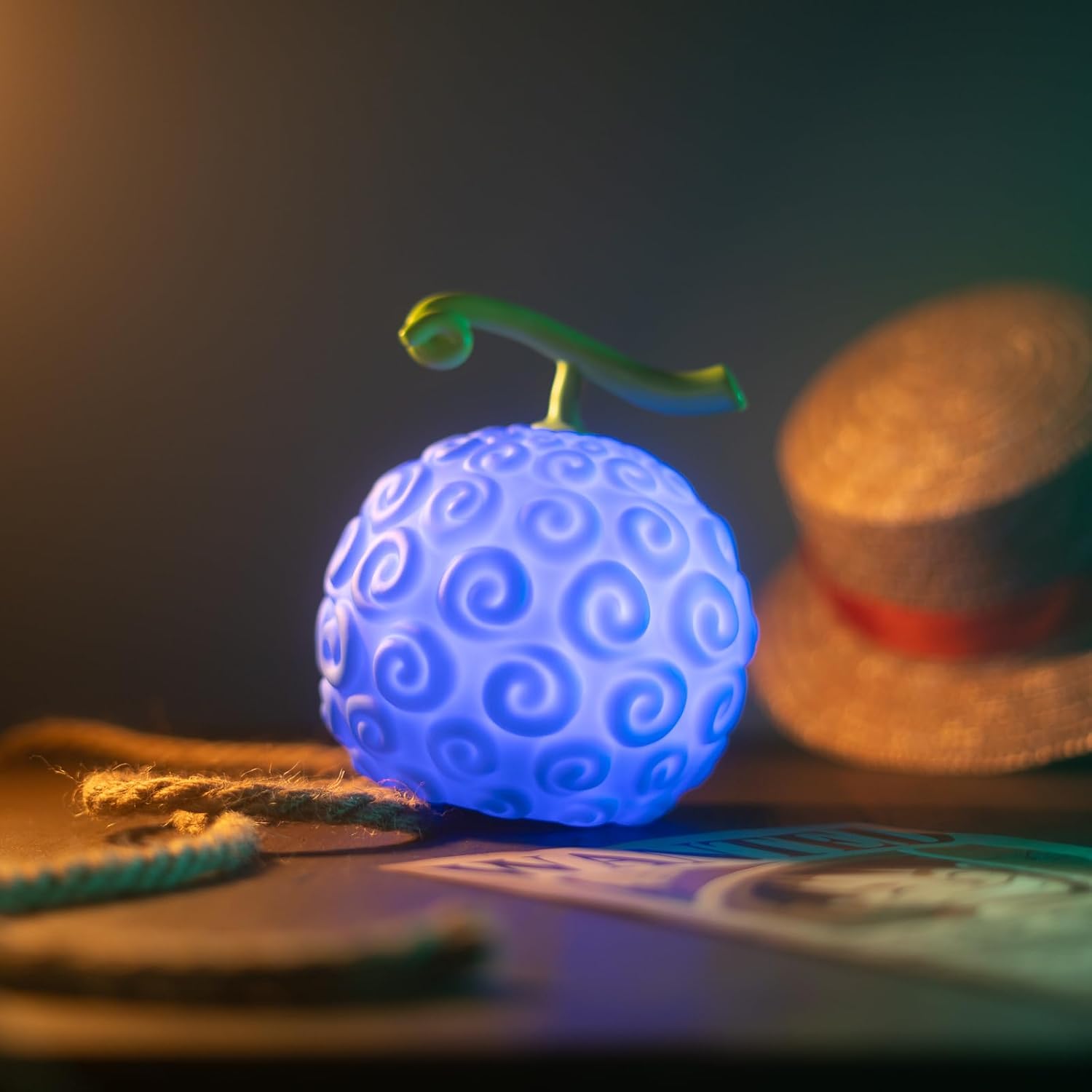 3D Lamp - One Piece: Gum Gum Fruit ( Imagem 2 de 3 ) - Preview