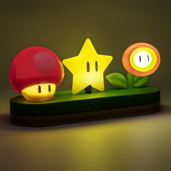 Paladone Icon Light Lamp - Super Mario Bros. ( Imagem 2 de 3 ) - Preview