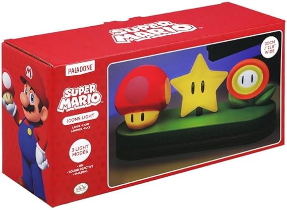Paladone Icon Light Lamp - Super Mario Bros. ( Imagem 3 de 3 ) - Preview
