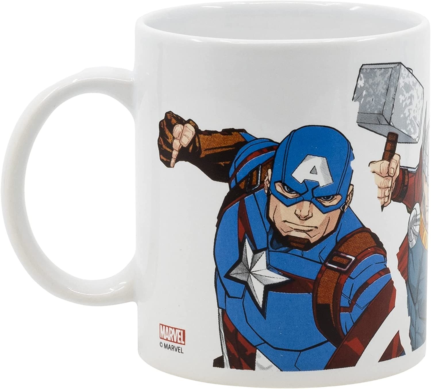 Caneca Cerâmica 325ml - Marvel Avengers Comic Heroes ( Imagem 2 de 4 ) - Preview