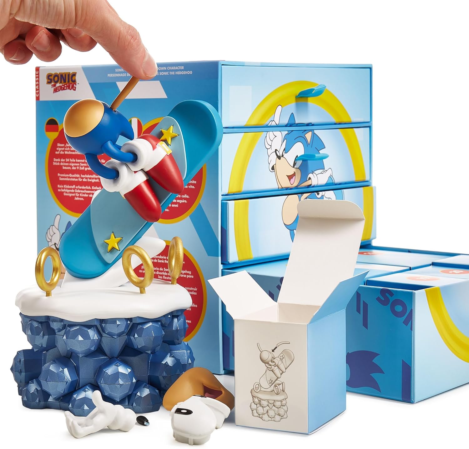 Figura Calendário do Advento - Sonic the Hedgehog: Sonic Countdown Character ( Imagem 4 de 4 ) - Preview