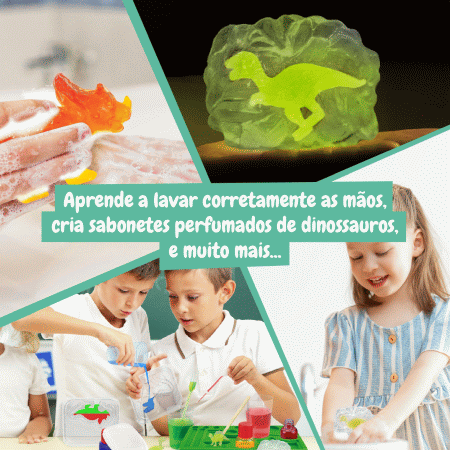 Science4you Fábrica de Sabonetes Dinossauros ( Imagem 2 de 3 ) - Preview