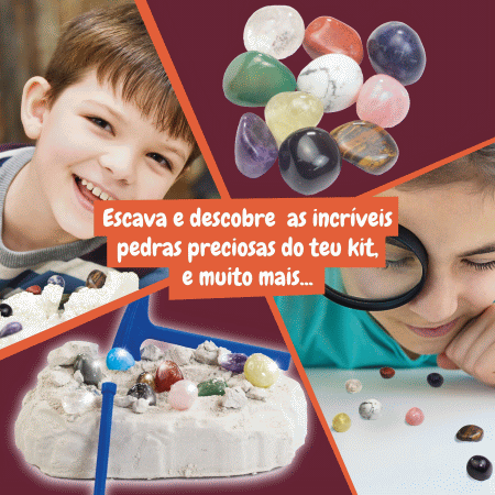 Science4you Escavação Pedras Preciosas ( Imagem 3 de 3 ) - Preview