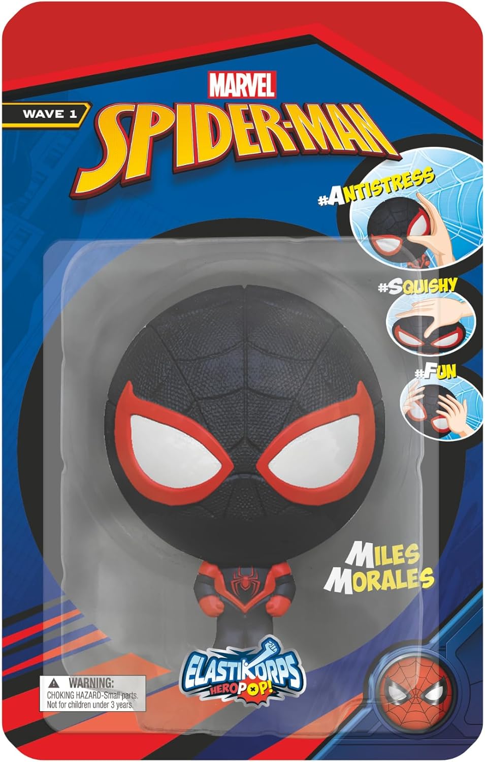 Elastikorps HeroPop Figure: Marvel Spider-Man - Miles Morales ( Imagem 2 de 2 ) - Preview