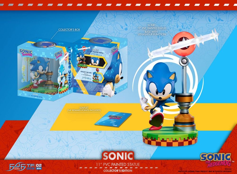 Action-Figure F4F Sonic The Hedgehog Collector's Edition ( Imagem 2 de 4 ) - Preview