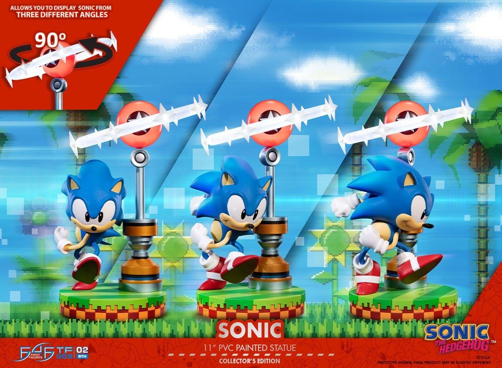 Action-Figure F4F Sonic The Hedgehog Collector's Edition ( Imagem 3 de 4 ) - Preview