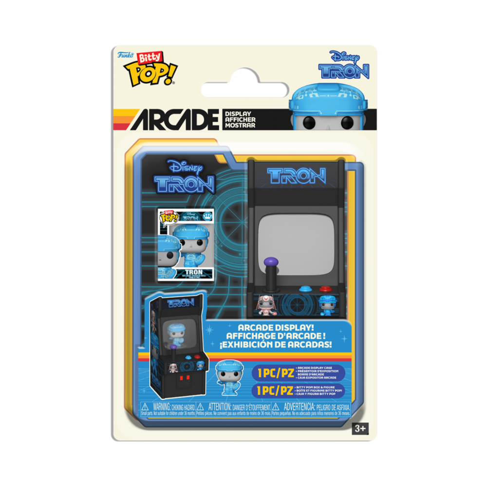 Funko Pop! Bitty - Games: Tron + Arcade Display ( Imagem 4 de 4 ) - Preview