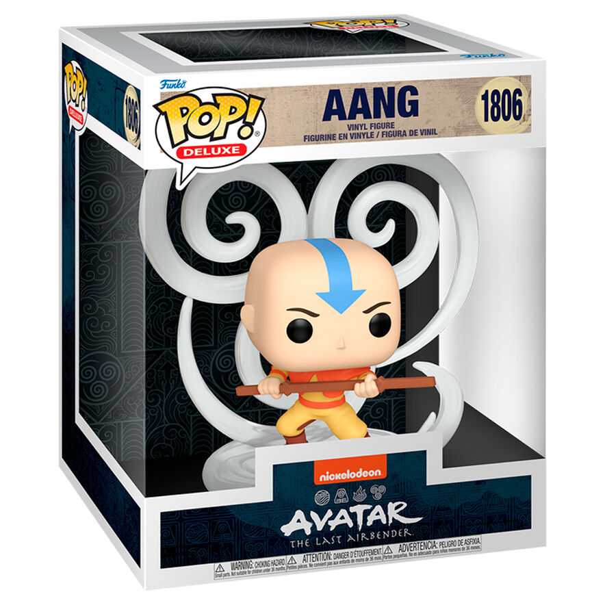 Funko Pop! Deluxe - Avatar: The Last Airbender - Aang (#1806) ( Imagem 2 de 2 ) - Preview