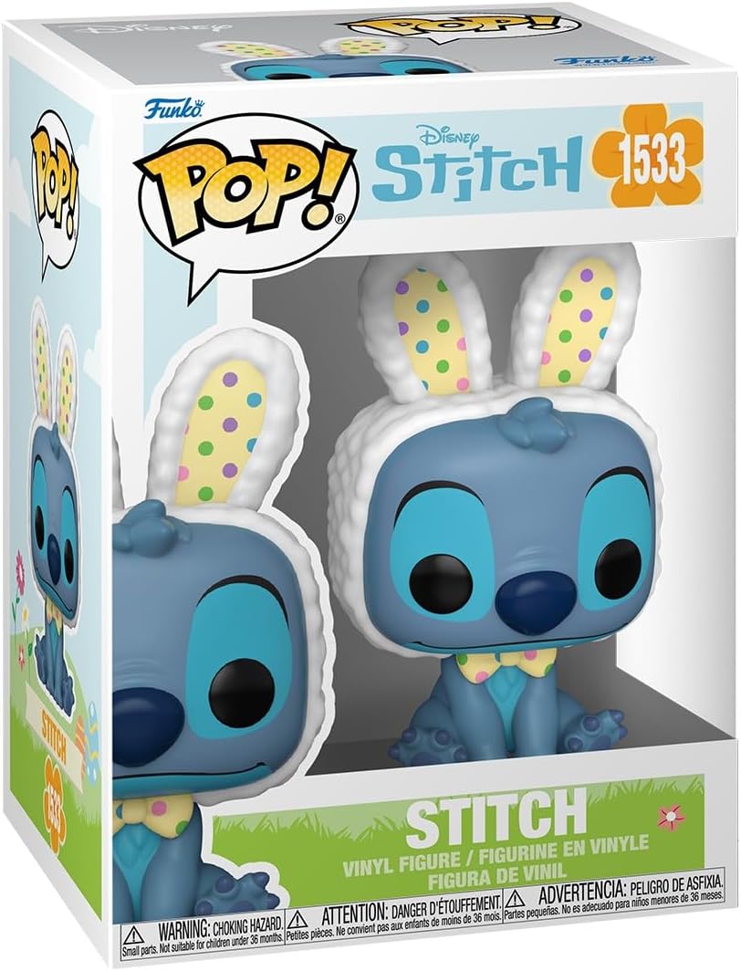 Funko Pop! Disney - Easter: Lilo & Stitch - Stitch #1533   ( Imagem 2 de 2 ) - Preview