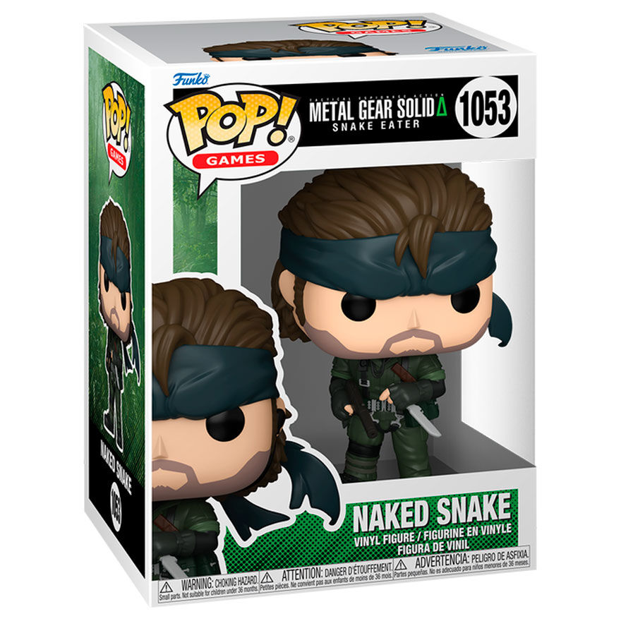 Funko Pop! Games - Metal Gear Solid Delta Snake Eater: Naked Snake #1053   ( Imagem 2 de 2 ) - Preview