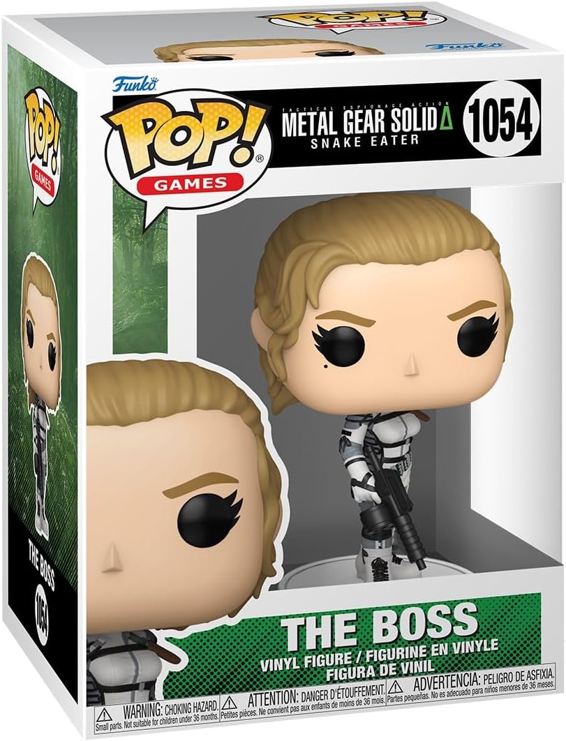 Funko Pop! Games - Metal Gear Solid Delta Snake Eater: The Boss #1054   ( Imagem 2 de 2 ) - Preview