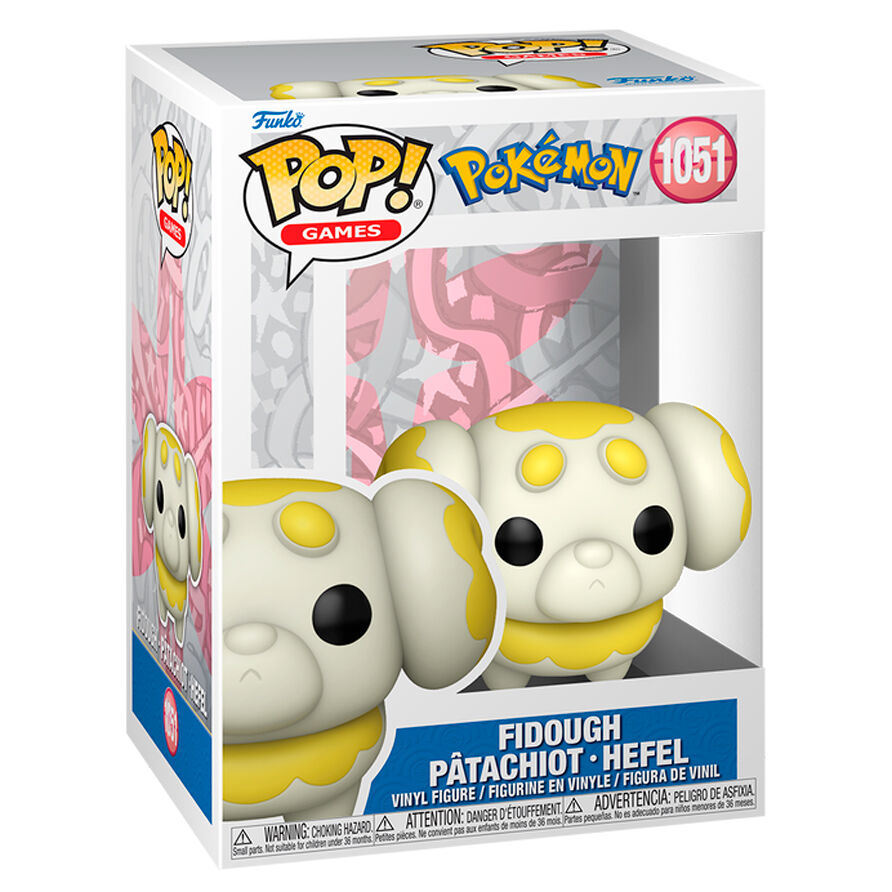 Funko Pop! Games -  Pokémon - Fidough   ( Imagem 2 de 2 ) - Preview