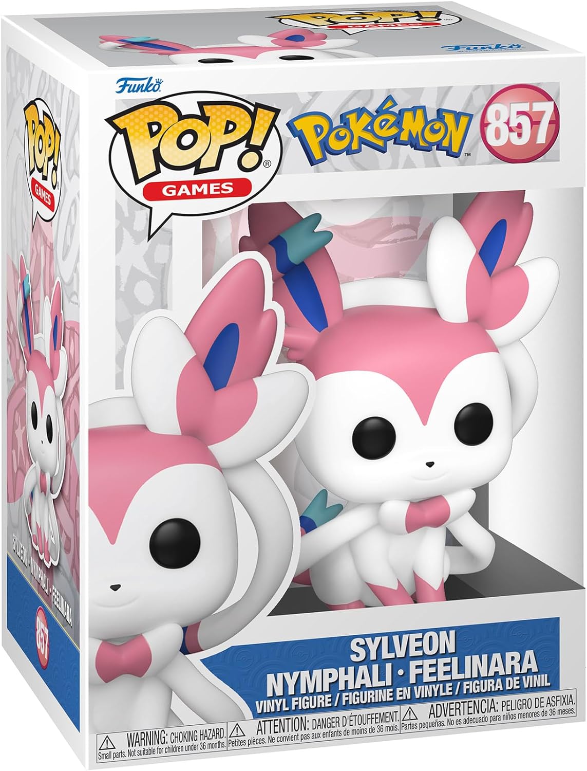 Funko Pop! Games -  Pokémon - Sylveon 857   ( Imagem 2 de 2 ) - Preview