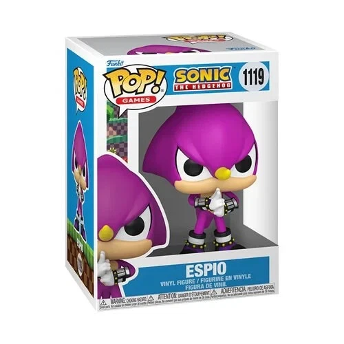 Funko Pop! Games -  Sonic The Hedgehog - Espio ( Imagem 2 de 2 ) - Preview