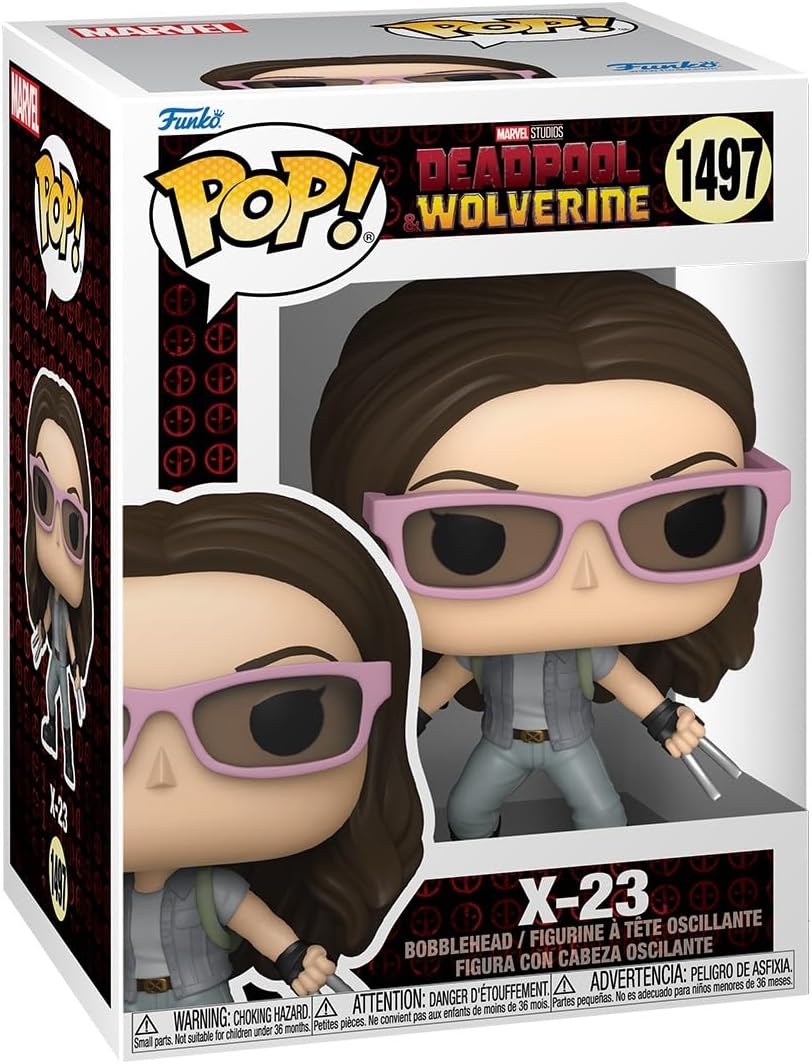Funko Pop! Marvel - Deadpool & Wolverine X-23 #1497 Bobblehead ( Imagem 2 de 2 ) - Preview
