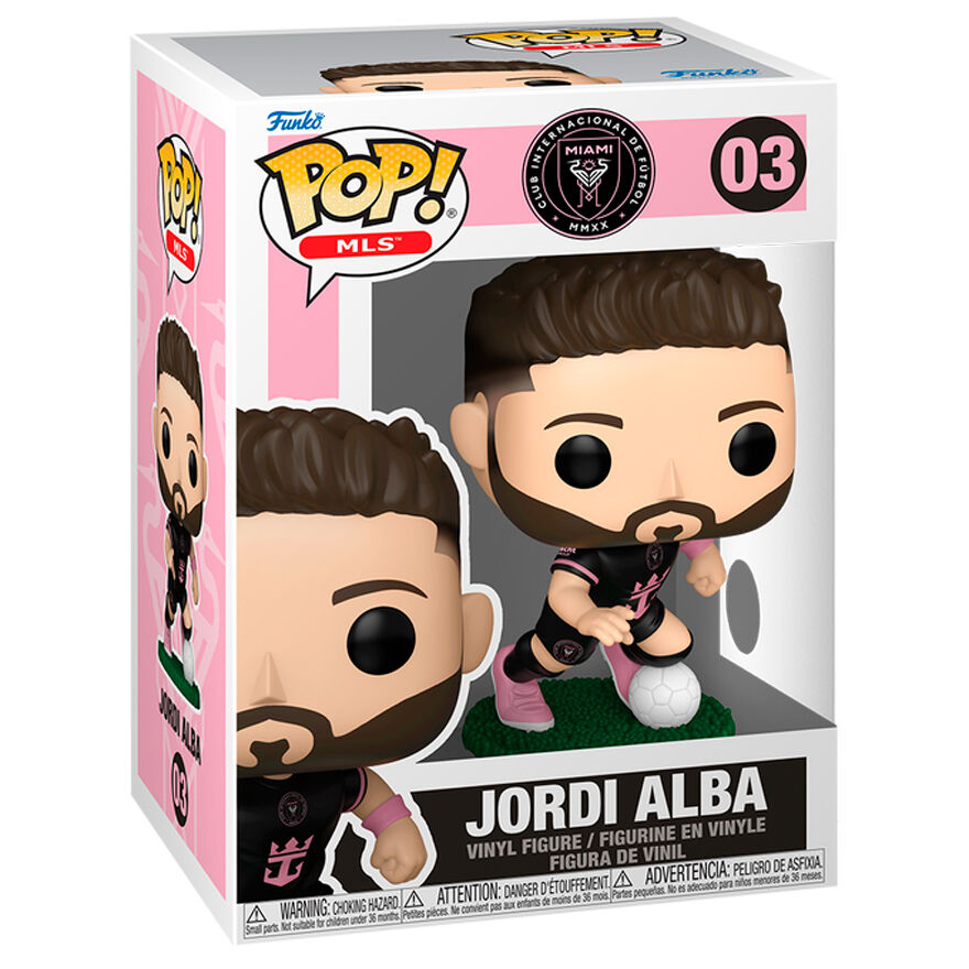Funko Pop! Sports - MLS Inter Miami Jordi Alba (Away Kit) #03 ( Imagem 2 de 2 ) - Preview