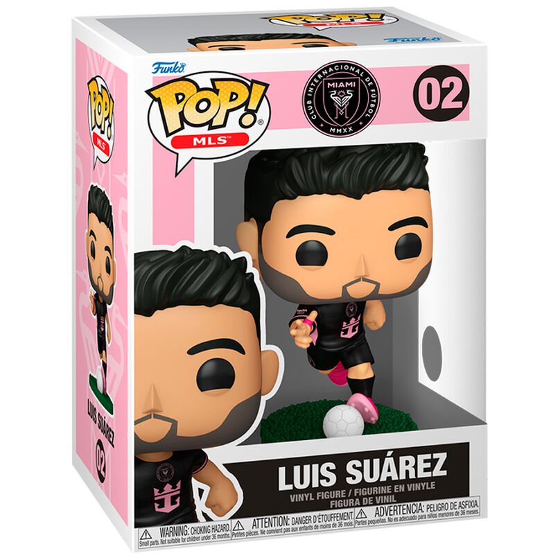 Funko Pop! Sports - MLS Inter Miami Luis Suárez (Away Kit) #02 ( Imagem 2 de 2 ) - Preview