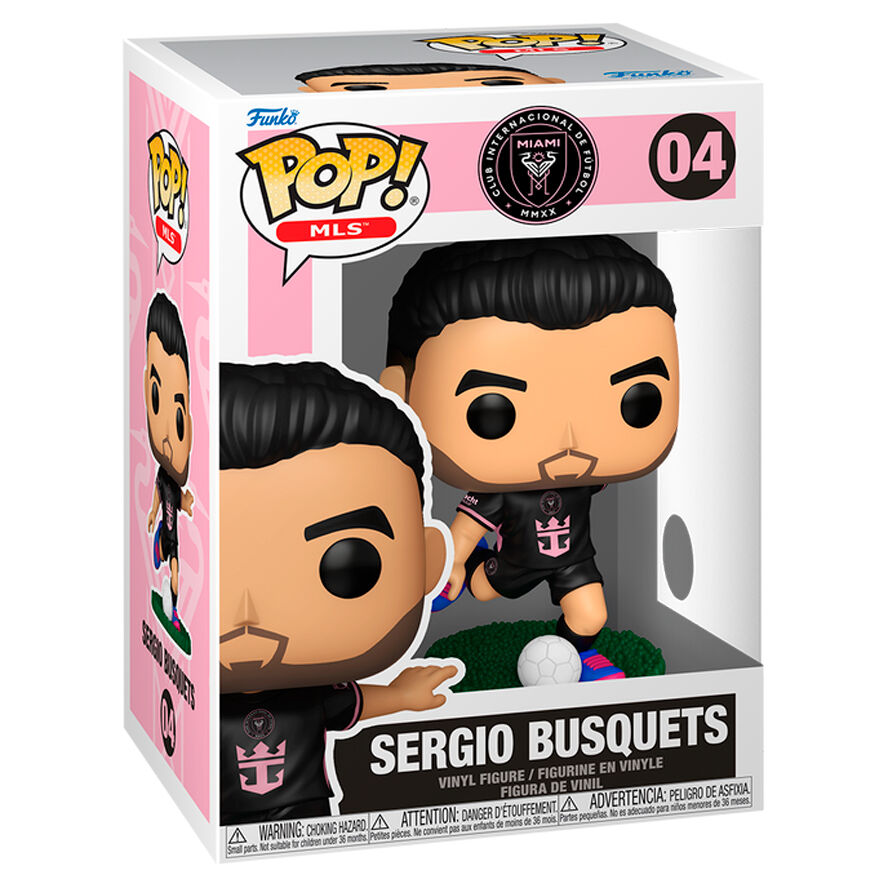 Funko Pop! Sports - MLS Inter Miami Sergio Busquets (Away Kit) #04 ( Imagem 2 de 2 ) - Preview