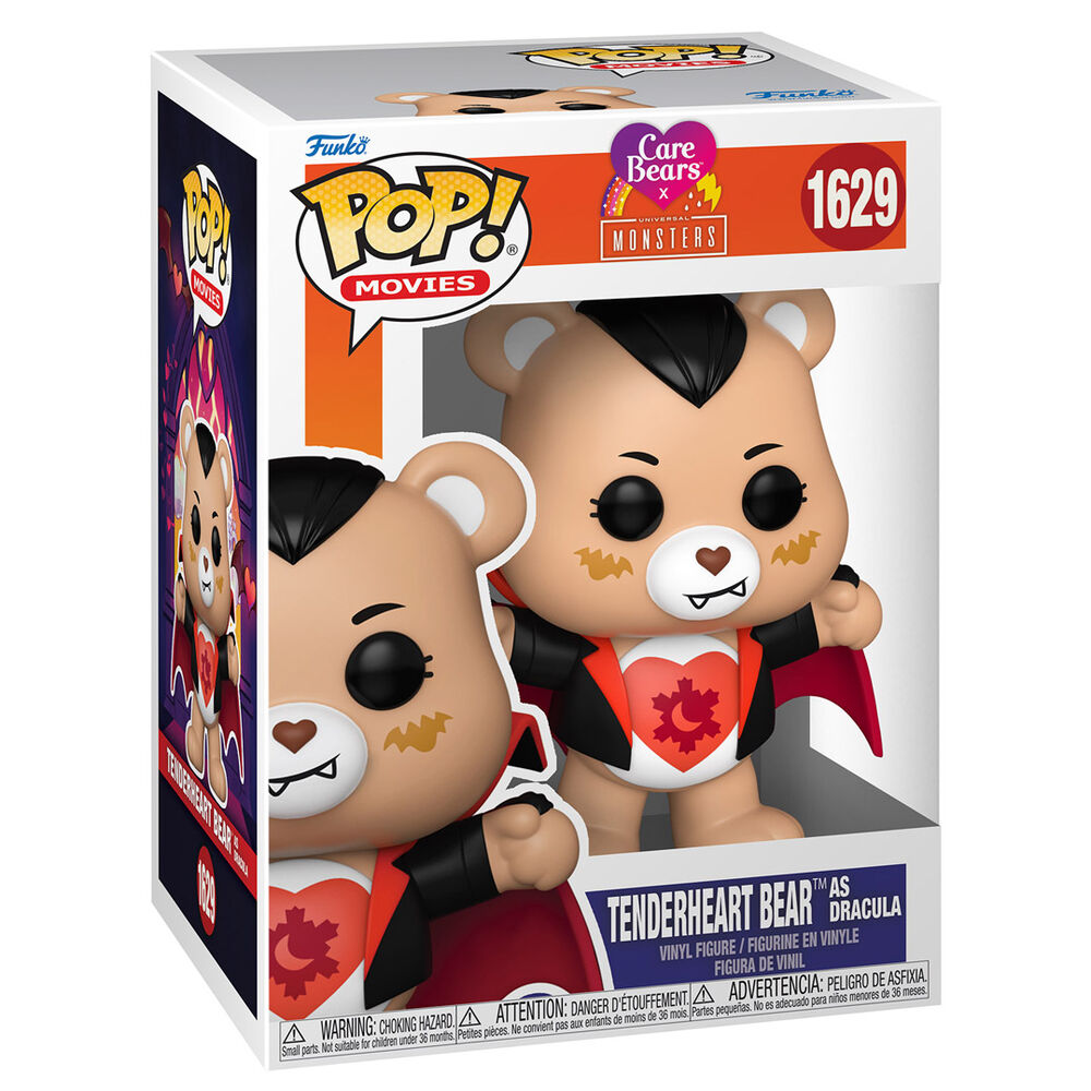 Funko Pop! Movies - Care Bears x Universal Monsters Tenderheart Bear as Dracula #1629 ( Imagem 2 de 2 ) - Preview