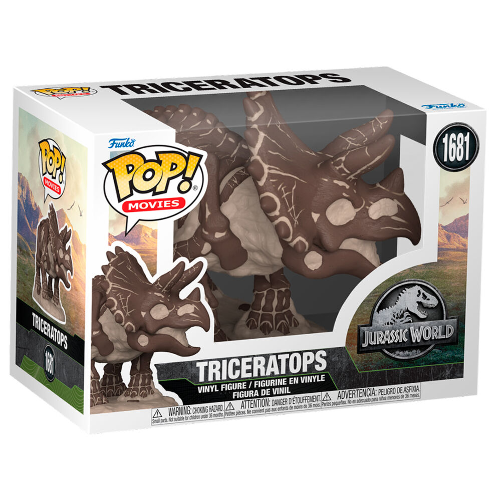 Funko Pop! Movies - Jurassic World - Triceratops 1681 ( Imagem 2 de 2 ) - Preview
