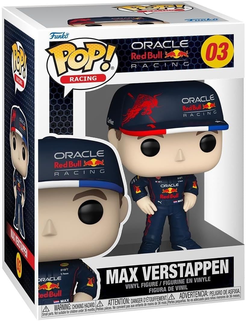 Funko Pop! Sports - Racing Oracle Red Bull Racing Max Verstappen #03 ( Imagem 3 de 3 ) - Preview