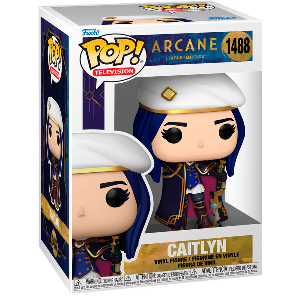 Funko Pop! TV - Arcane (League of Legends) Caitlyn #1488 ( Imagem 2 de 2 ) - Preview