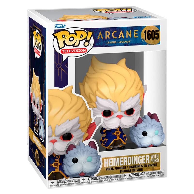 Funko Pop! TV - Arcane (League of Legends) Heimerdinger with Poro #1605 ( Imagem 2 de 2 ) - Preview