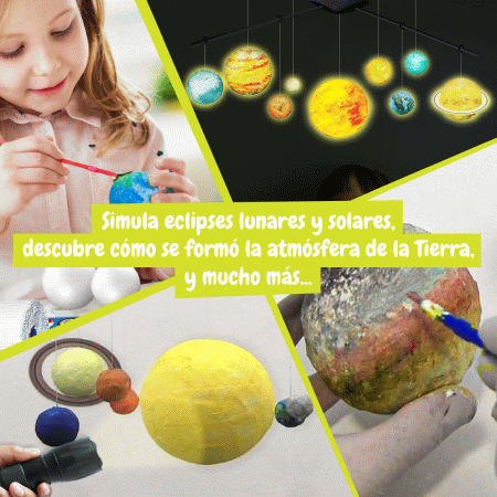 Science4you Sistema Solar 3D Brilha no Escuro ( Imagem 5 de 5 ) - Preview
