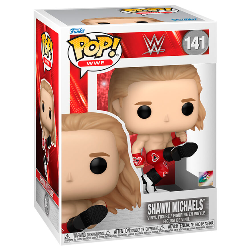 Funko Pop! Sports - WWE - : Shawn Michaels 141 ( Imagem 2 de 2 ) - Preview