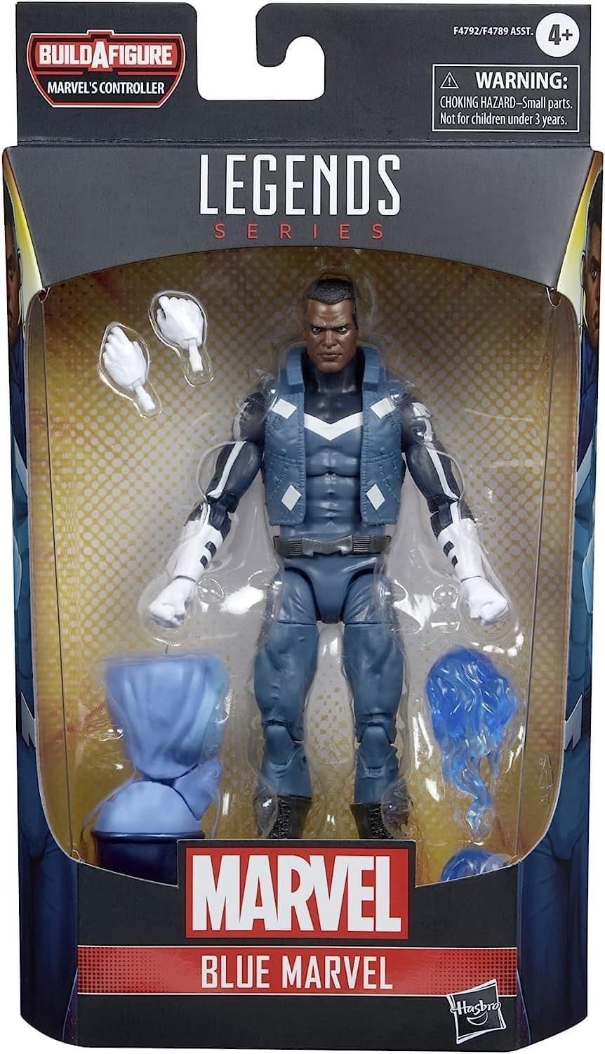 Action-Figure Marvel Legends Series: Blue Marvel ( Imagem 4 de 4 ) - Preview