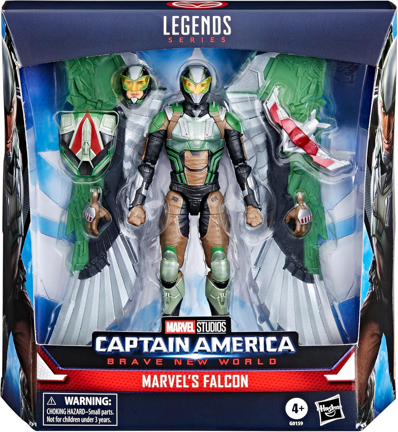 Action-Figure Marvel Legends Series: Captain America Brave New World - Marvel's Falcon ( Imagem 3 de 4 ) - Preview