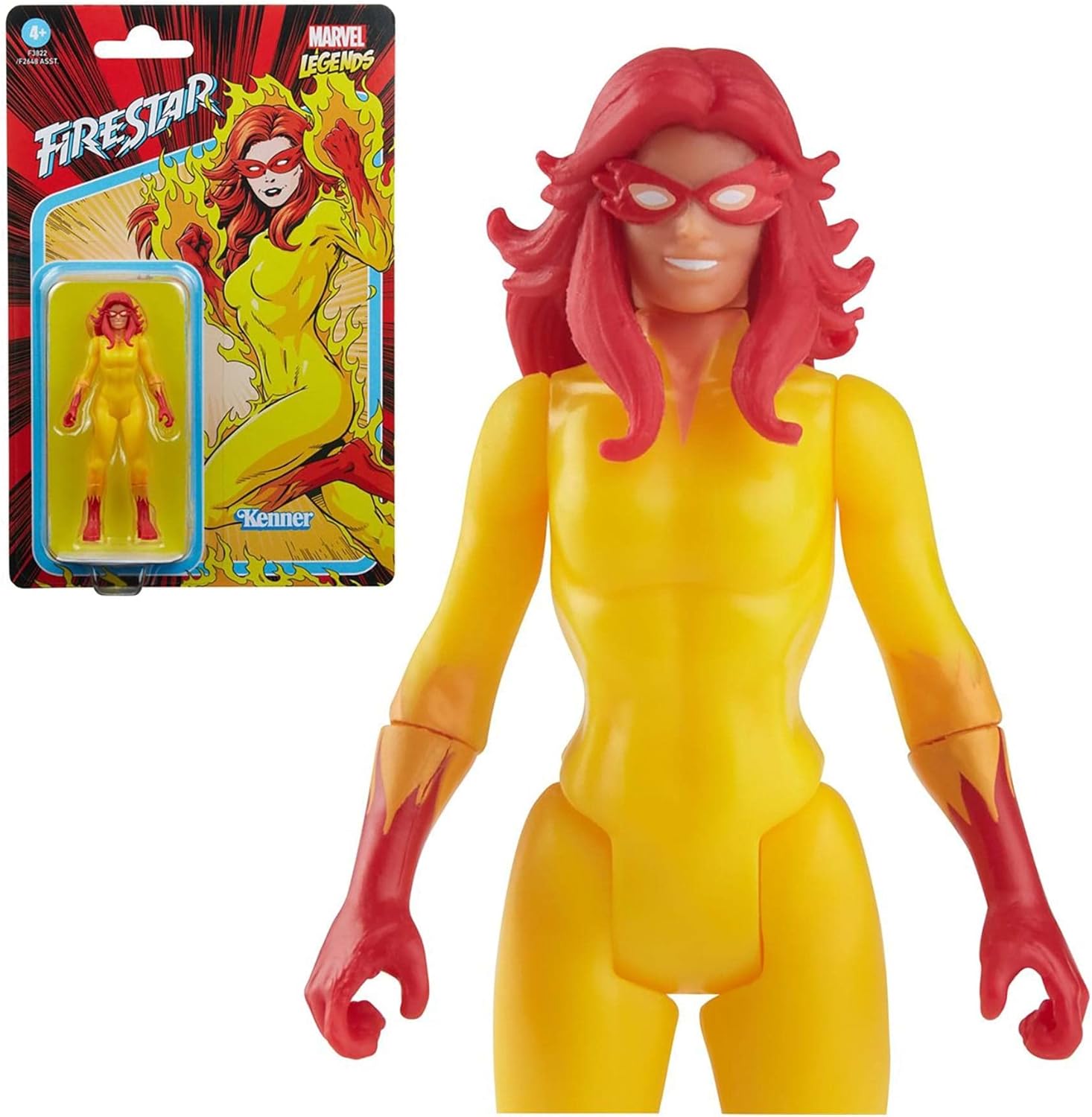 Action-Figure Marvel Legends Series: Retro Collection - Firestarter ( Imagem 4 de 4 ) - Preview