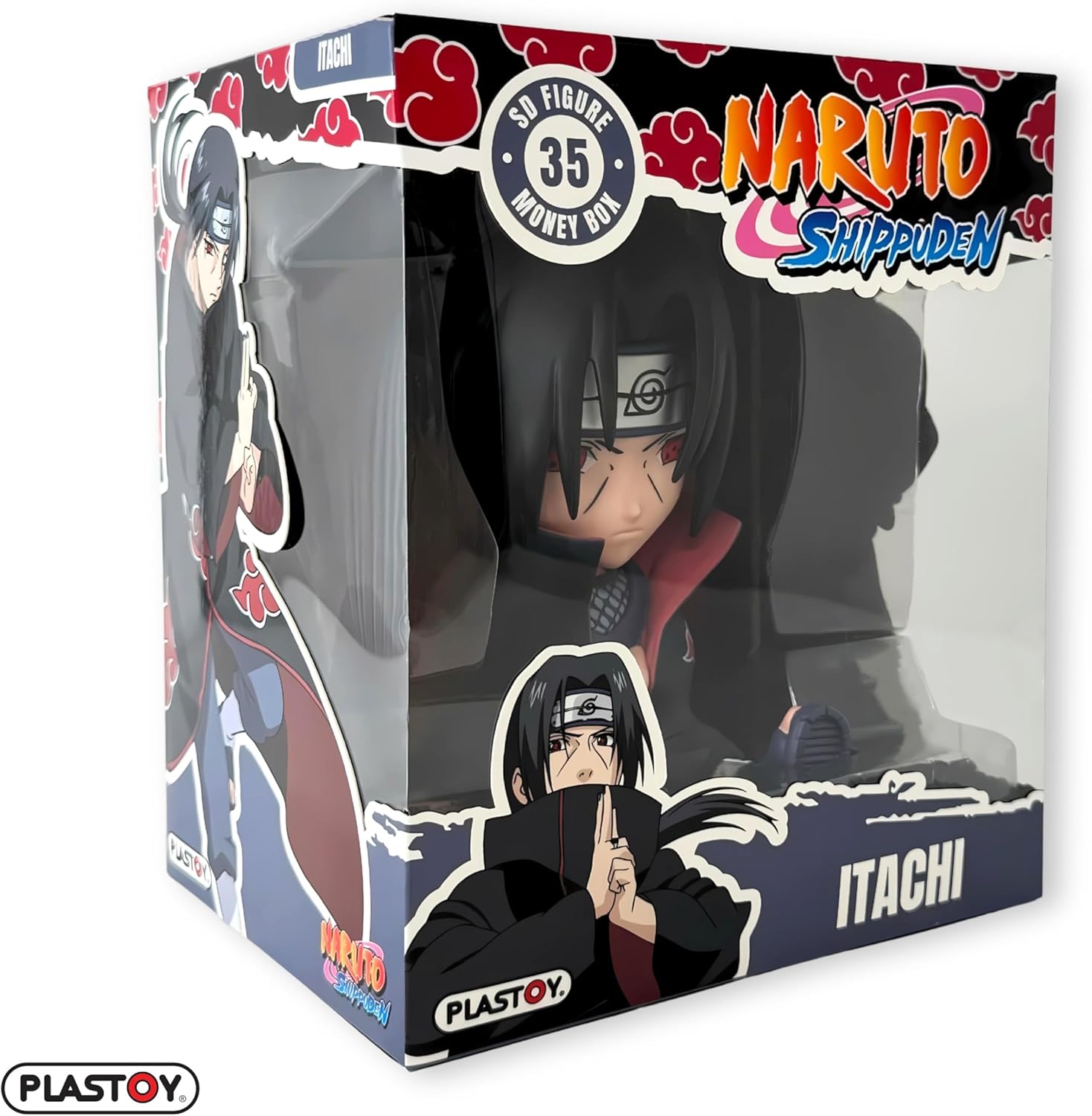 Plastoy Piggy Bank Figure - Naruto Shippuden - Itachi 18cm ( Imagem 2 de 2 ) - Preview