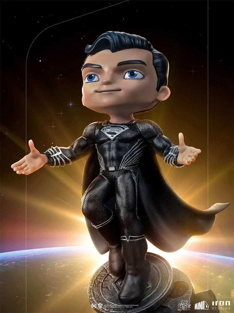 Figura MiniCo - DC Comics: Superman Black Suit (Iron Studios) ( Imagem 2 de 4 ) - Preview