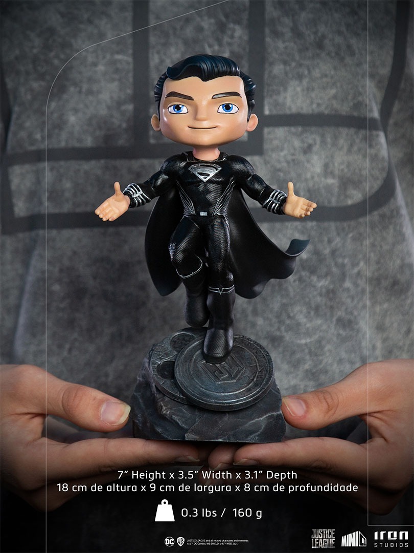 Figura MiniCo - DC Comics: Superman Black Suit (Iron Studios) ( Imagem 3 de 4 ) - Preview